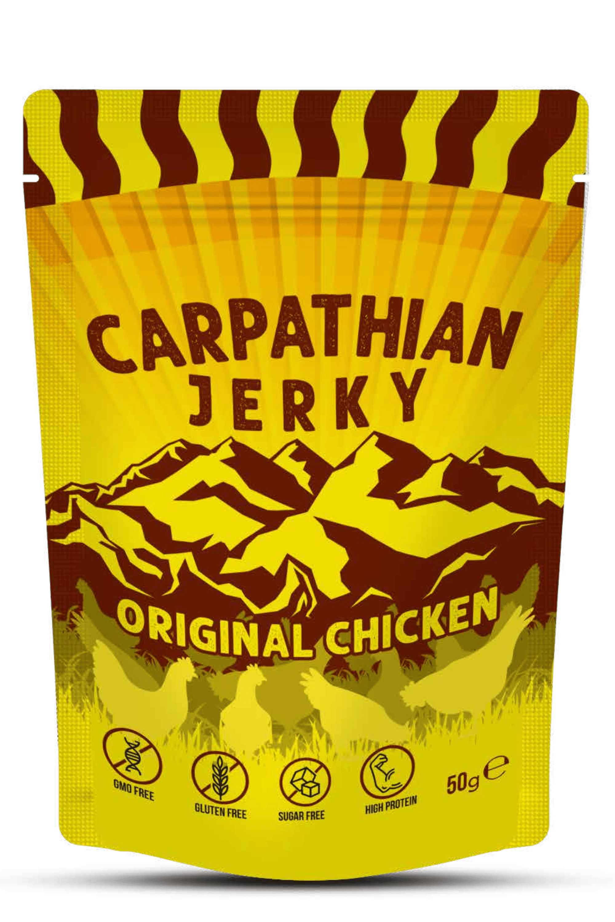 Carpathian Jerky Original Pollo - Carpathian Jerky