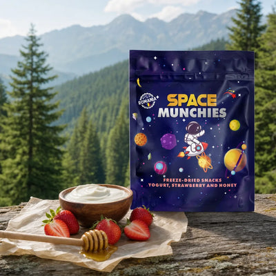 Space Munchies Yogur Liofilizado con Fresa y Miel